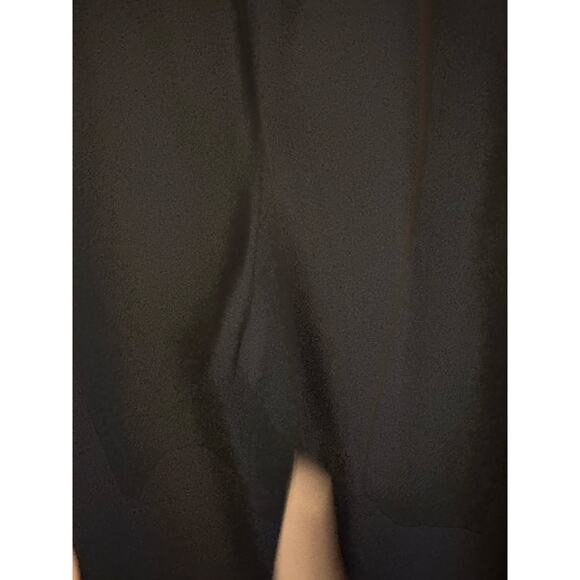 Piazza Sempione Navy Women's Flare Leg Bootcut Slacks Pants Wool Blend 42 - Picture 4 of 11